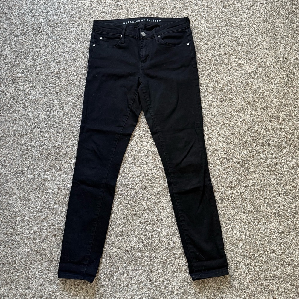 Articles of Society Black Skinny Jeans